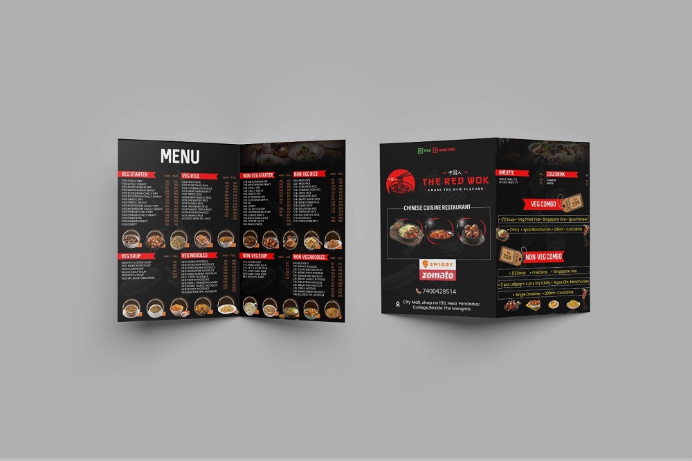 Menu design 4 by Brandingo